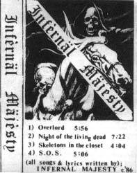 Infernäl Mäjesty : Demo '86 Infernäl Mäjesty : Demo '86